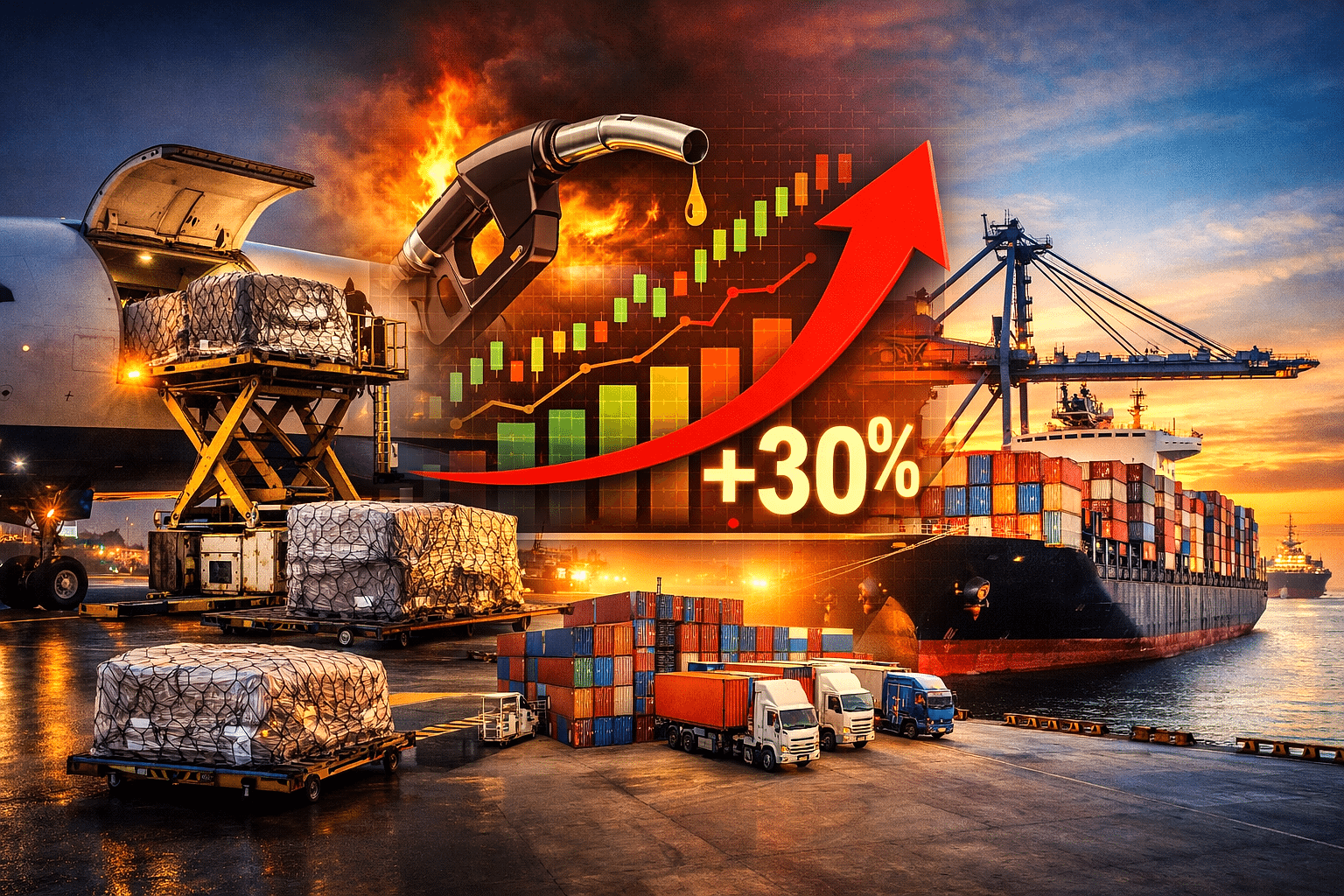 Read more about the article Global Oil Crisis: Why Shipping from UK to Nigeria Is Getting Expensive — And What We Did Differently