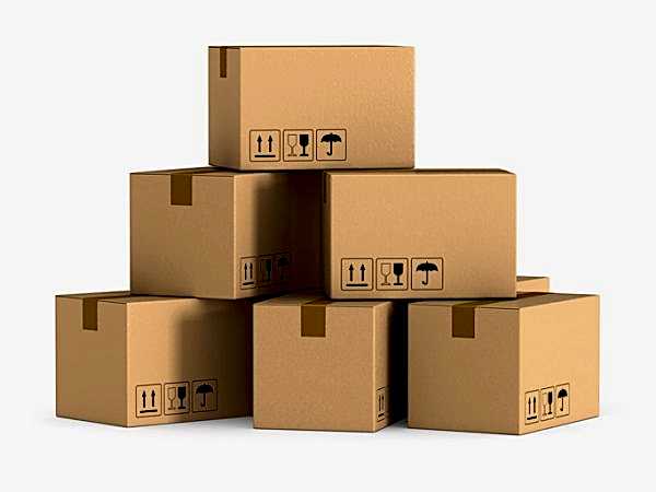 cargo box on white background. Isolated 3D illustration cargo box on white background. Isolated 3D illustration